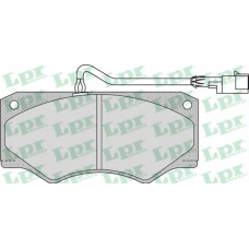 05P962 LPR Комплект тормозных колодок, дисковый тормоз