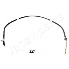 BC-227 JAPANPARTS Трос, стояночная тормозная система