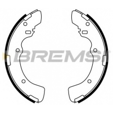 GF0819 BREMSI Комплект тормозных колодок
