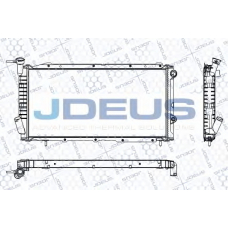 RA0260051 JDEUS Радиатор, охлаждение двигателя