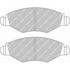 FDB1378 FERODO Комплект тормозных колодок, дисковый тормоз