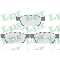 05P1551 LPR Комплект тормозных колодок, дисковый тормоз
