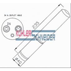 8901261 KUHLER SCHNEIDER Осушитель, кондиционер