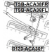 TSB-ACA38FR FEBEST Опора, стабилизатор