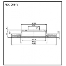 ADC 0531V Allied Nippon Гидравлические цилиндры