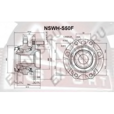 NSWH-S50F ASVA Ступица колеса