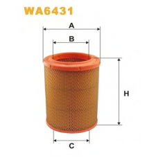 WA6431 WIX Воздушный фильтр