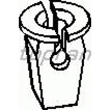 107 617 TOPRAN Гайка