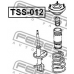 TSS-012 FEBEST Подвеска, амортизатор