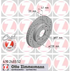 470.2403.52 ZIMMERMANN Тормозной диск