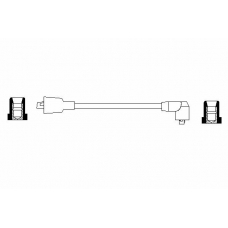 0 986 356 038 BOSCH Провод зажигания