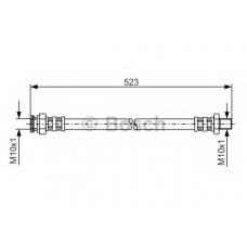 1 987 476 959 BOSCH Тормозной шланг