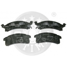 10002 OPTIMAL Комплект тормозных колодок, дисковый тормоз