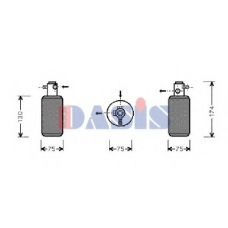 802790N AKS DASIS Осушитель, кондиционер