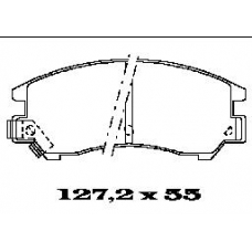 BL1023A2 FTE Колодки тормозные