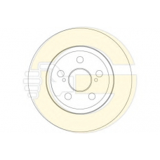 6063314 GIRLING Тормозной диск