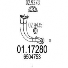 01.17280 MTS Труба выхлопного газа