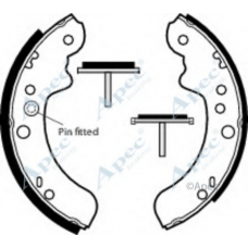 SHU386 APEC Тормозные колодки