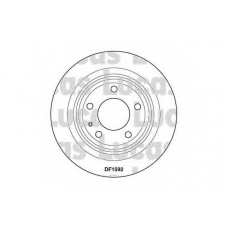 DF1592 TRW Тормозной диск