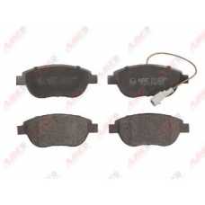 C1F037ABE ABE Комплект тормозных колодок, дисковый тормоз