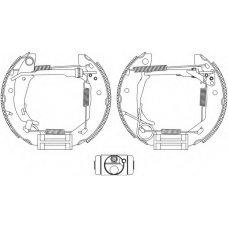 R0890 PAGID Комплект тормозных колодок