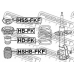 HSS-FKF FEBEST Подвеска, амортизатор