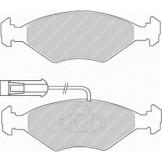 FSL912 FERODO Комплект тормозных колодок, дисковый тормоз