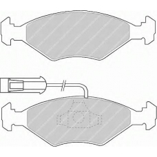FSL912 FERODO Комплект тормозных колодок, дисковый тормоз