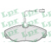 05P773 LPR Комплект тормозных колодок, дисковый тормоз