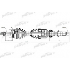 PDS6272 PATRON Приводной вал