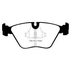 DP3689/2C EBC Brakes Колодки тормозные