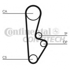 CT559K1 CONTITECH Комплект ремня грм