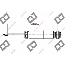 DS1377GT DJ PARTS Амортизатор