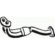 23.010 ASMET Труба выхлопного газа