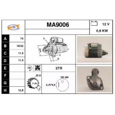 MA9006 SNRA Стартер