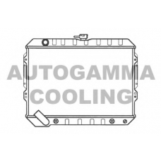 103486 AUTOGAMMA Радиатор, охлаждение двигателя