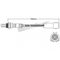 250-24197 WALKER Лямбда-зонд