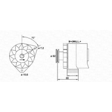 943356133010 MAGNETI MARELLI Генератор