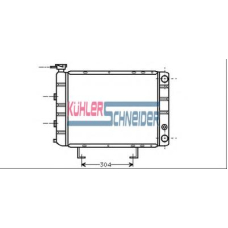 0707501 KUHLER SCHNEIDER Радиатор, охлаждение двигател