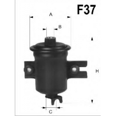 WF8189 QUINTON HAZELL Фильтр топливный