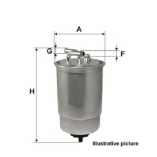 EFF5269.20 OPEN PARTS Топливный фильтр