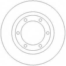 AC2010D AC Delco Тормозной диск