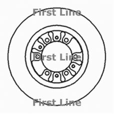FBD570 FIRST LINE Тормозной диск