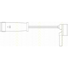 8115 23011 TRISCAN Сигнализатор, износ тормозных колодок