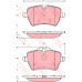 GDB1712 TRW Комплект тормозных колодок, дисковый тормоз