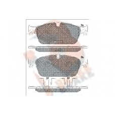 RB2105 R BRAKE Комплект тормозных колодок, дисковый тормоз