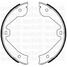 53-0244 METELLI Комплект тормозных колодок, стояночная тормозная с