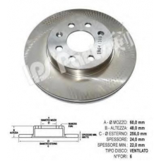 IBT-1W00 IPS Parts Тормозной диск