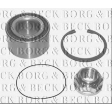 BWK534 BORG & BECK Комплект подшипника ступицы колеса