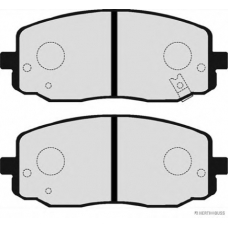 J3600500 HERTH+BUSS JAKOPARTS Комплект тормозных колодок, дисковый тормоз